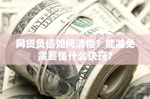武汉网贷负债如何清偿？能减免需要懂什么诀窍？