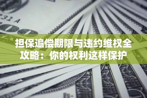 武汉担保追偿期限与违约维权全攻略：你的权利这样保护