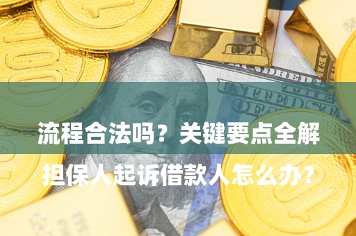 武汉

担保人起诉借款人怎么办？流程合法吗？关键要点全解析